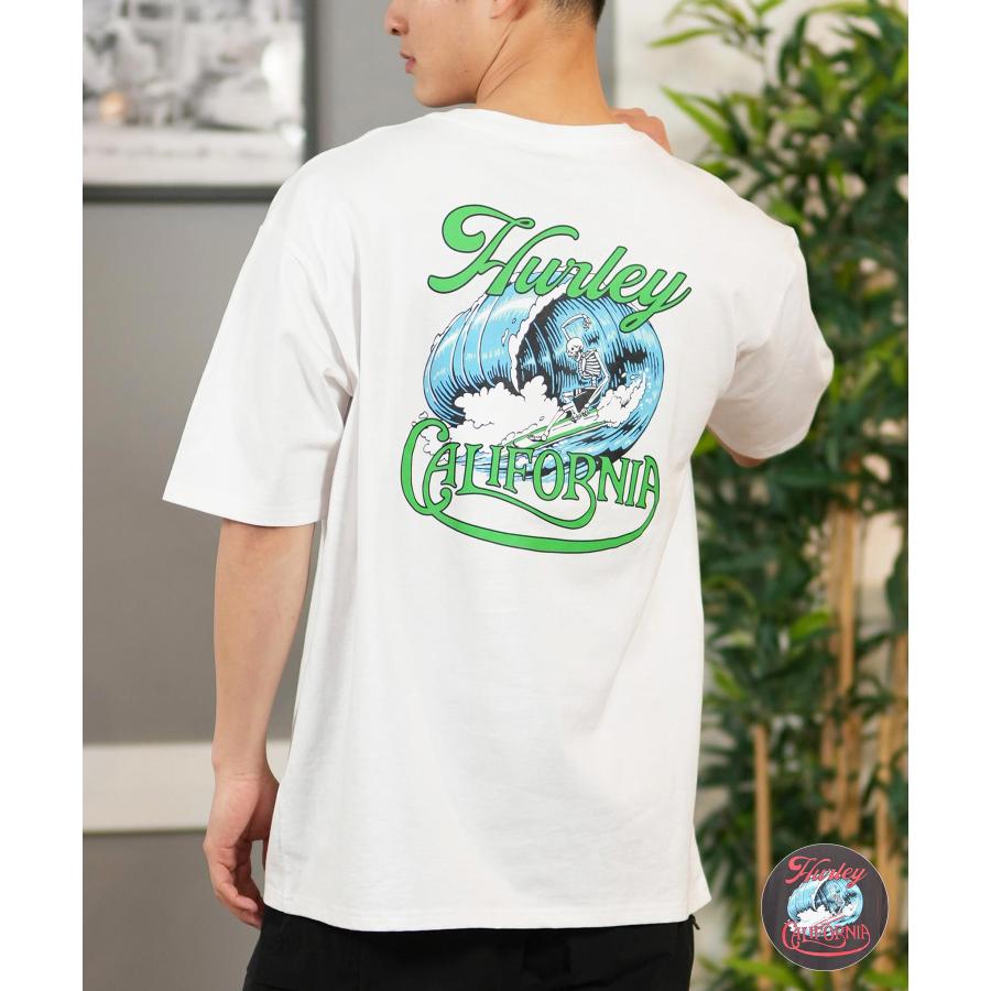 Hurley（ハーレー） 半袖 Tシャツ メンズ バックプリント オーバー