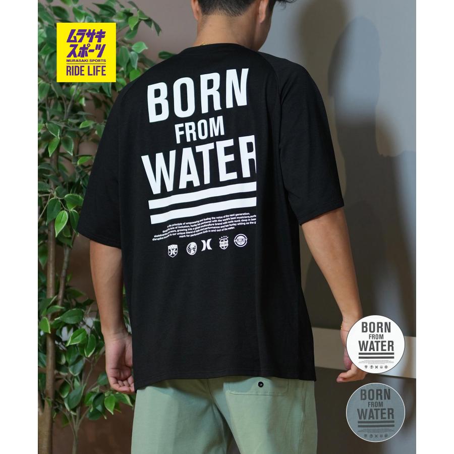 Hurley（ハーレー） ラッシュガード 半袖 メンズ Tシャツ バック