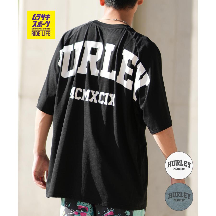 Hurley（ハーレー） ラッシュガード メンズ 半袖 Tシャツ バック