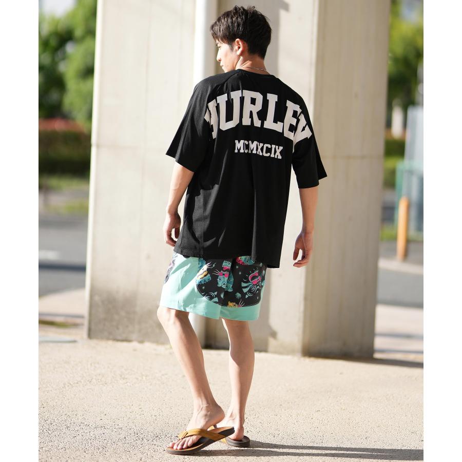 Hurley（ハーレー） ラッシュガード メンズ 半袖 Tシャツ バック