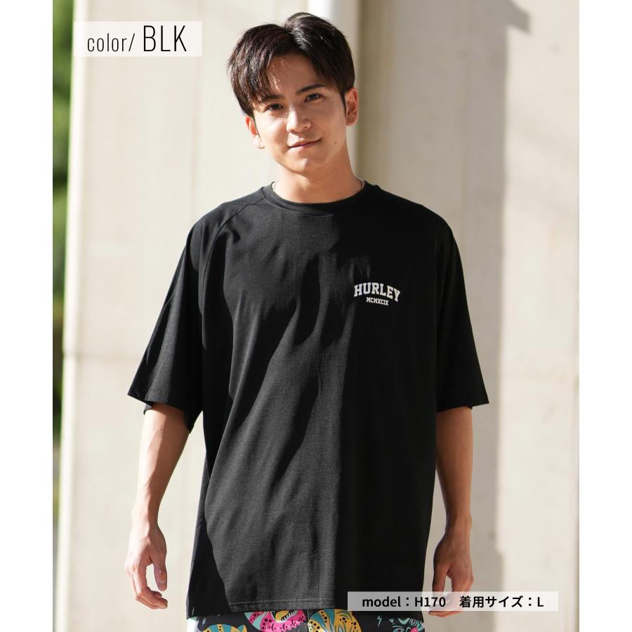 Hurley（ハーレー） ラッシュガード メンズ 半袖 Tシャツ バック