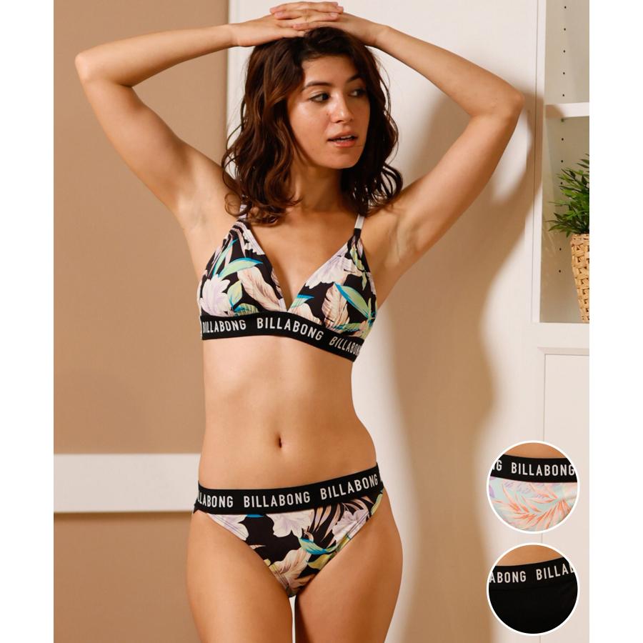 BILLABONG フローラルセパレート水着 BF013-801 BILLABONG/ビラボン ボタニカル柄三角ビキニ 水着 レディース BF013