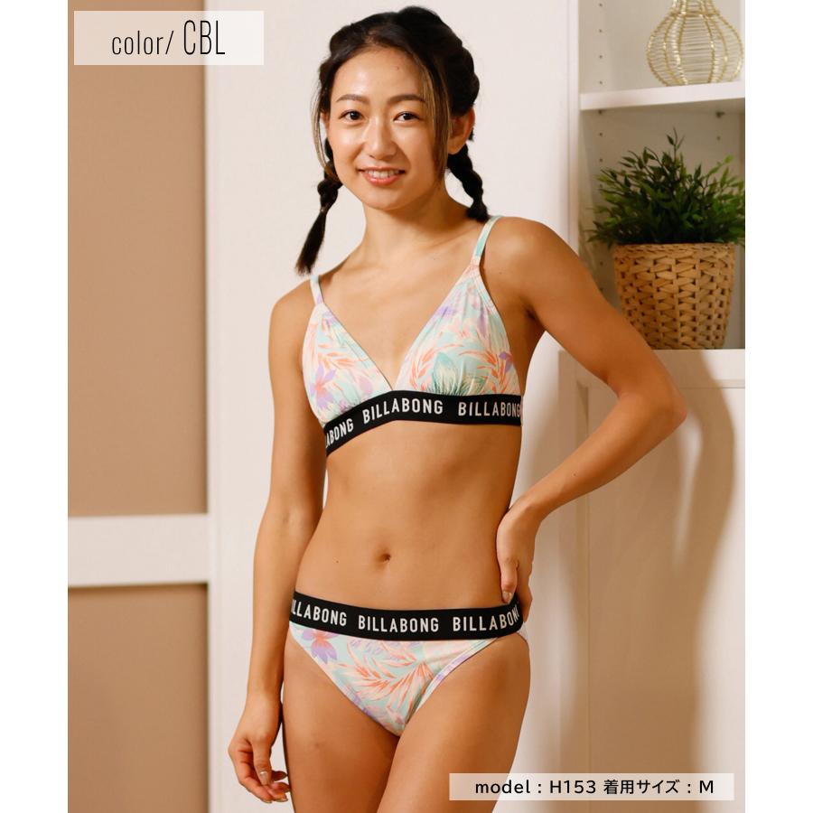 BILLABONG/ビラボン ボタニカル柄三角ビキニ 水着 レディース BF013
