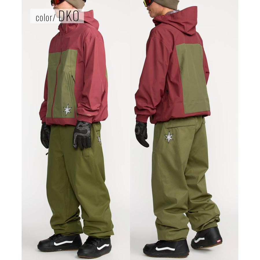 VOLCOM ボルコム スノーボード ウェア パンツ ユニセックス ARTHUR 20K PANT G1352612 25-26モデルの画像