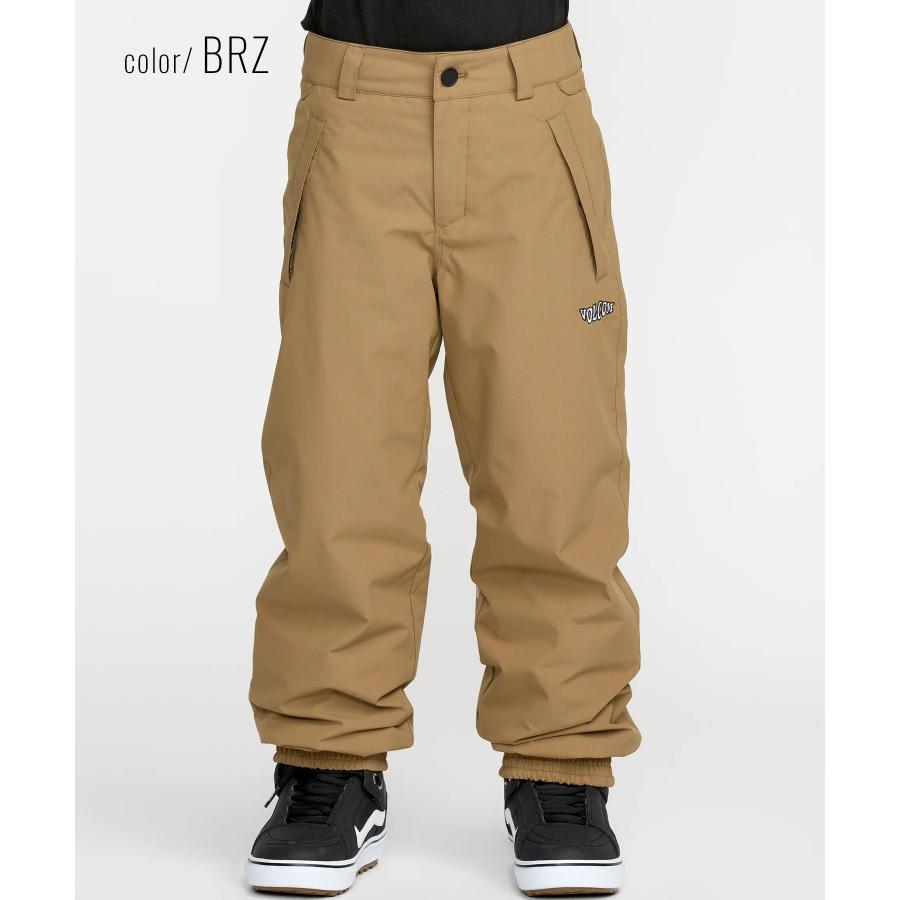 VOLCOM ボルコム スノーボード ウェア パンツ キッズ ユース CHAOS INS PANT 25-26モデル MM G4の画像