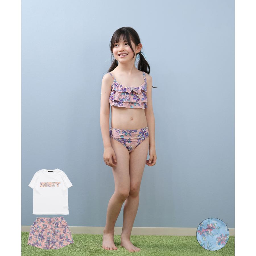 RUSTY（ラスティ） 水着 4点セット キッズ ジュニア 子供 女の子