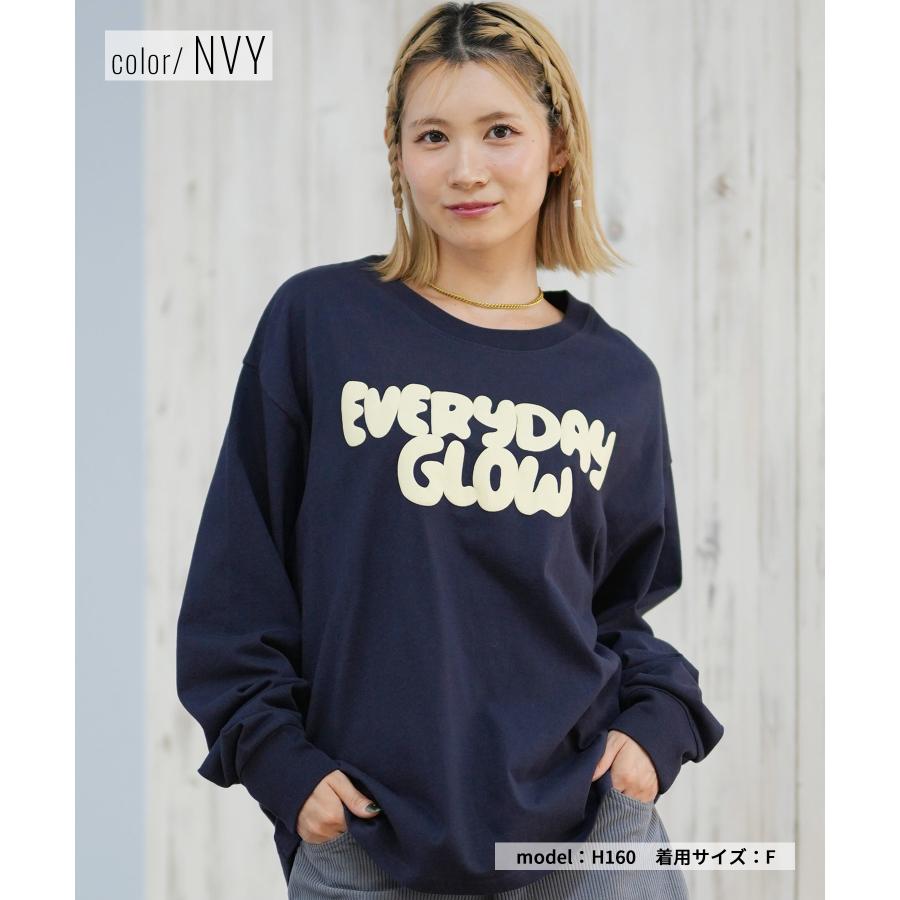 RIKKA FEMME（リッカファム） 長袖 Tシャツ ロンT レディース 発泡