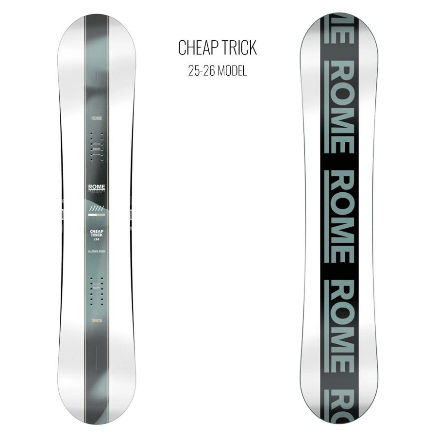 ROME SDS スノボセット ROME ローム CHEAP TRICK RIDE ライド CL-2 25