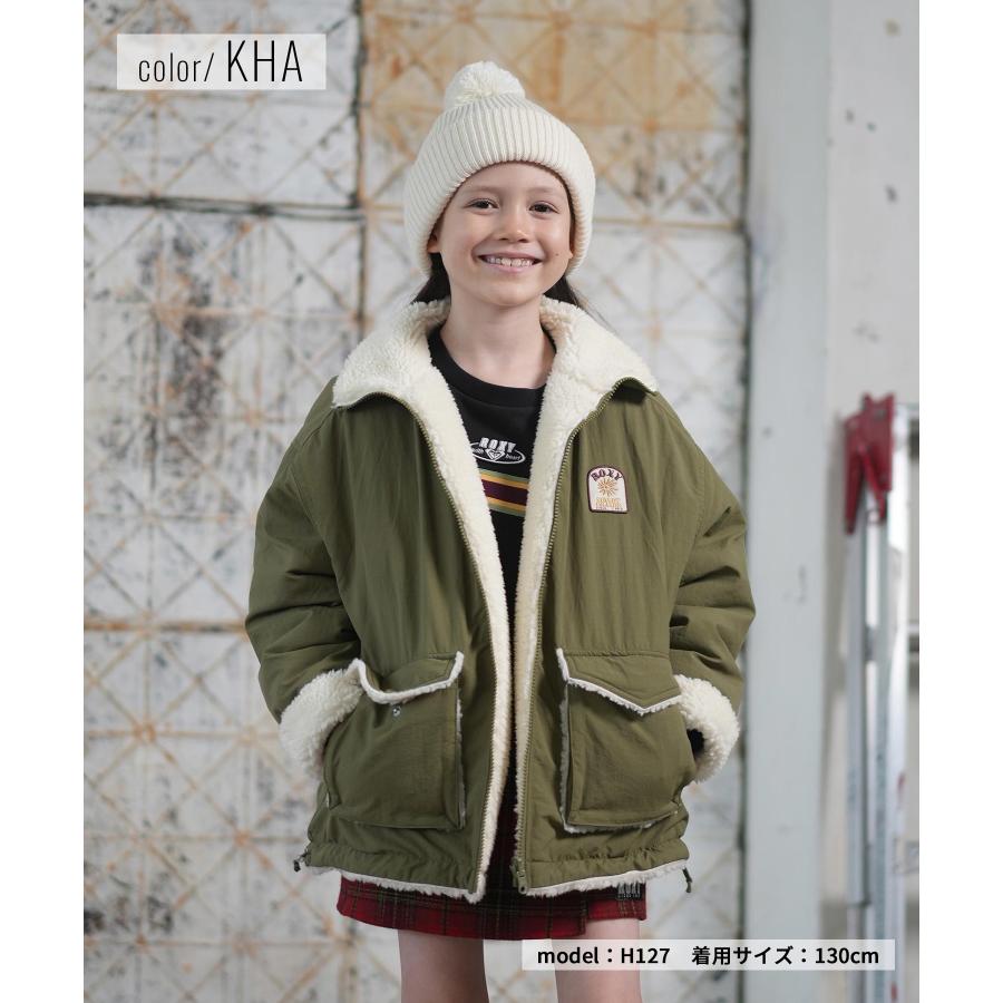 ROXY（ロキシー） アウター キッズ ジュニア 子供 リバーシブル