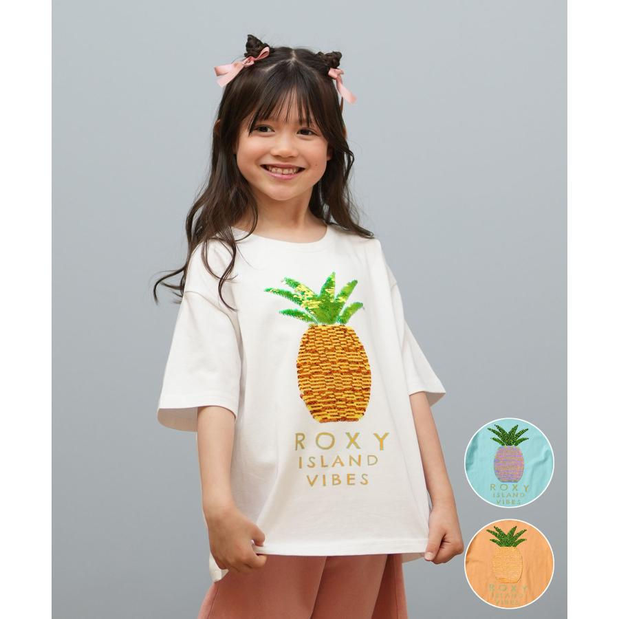 ROXY（ロキシー） 半袖 Tシャツ キッズ ジュニア 子供 スパンコール