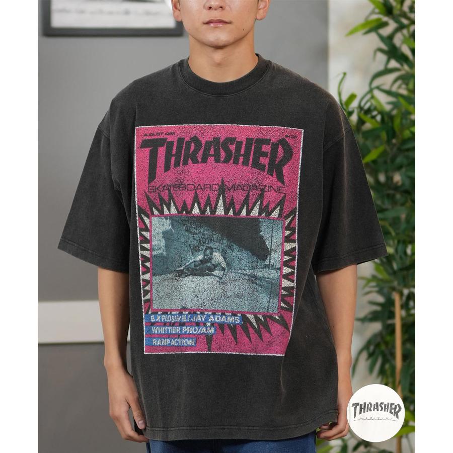 thrasher tシャツ THRASHER 特別価格 スラッシャー 半袖 Tシャツ メンズ フロント