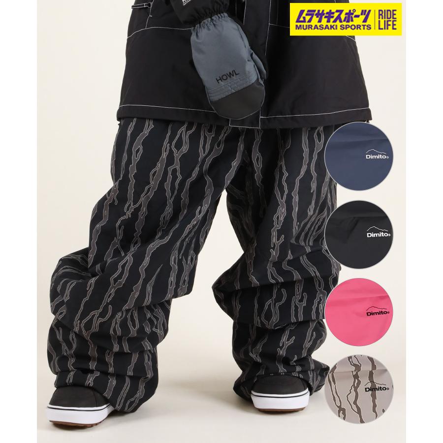 DIMITO（ディミト） スノーボード ウェア パンツ ユニセックス BASIC