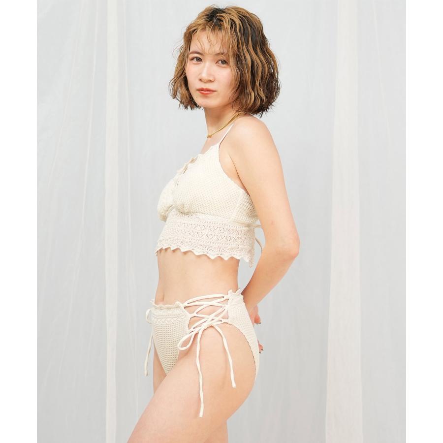 Beach Queen（ビーチクイーン） ニット ラメ スカラップ 水着