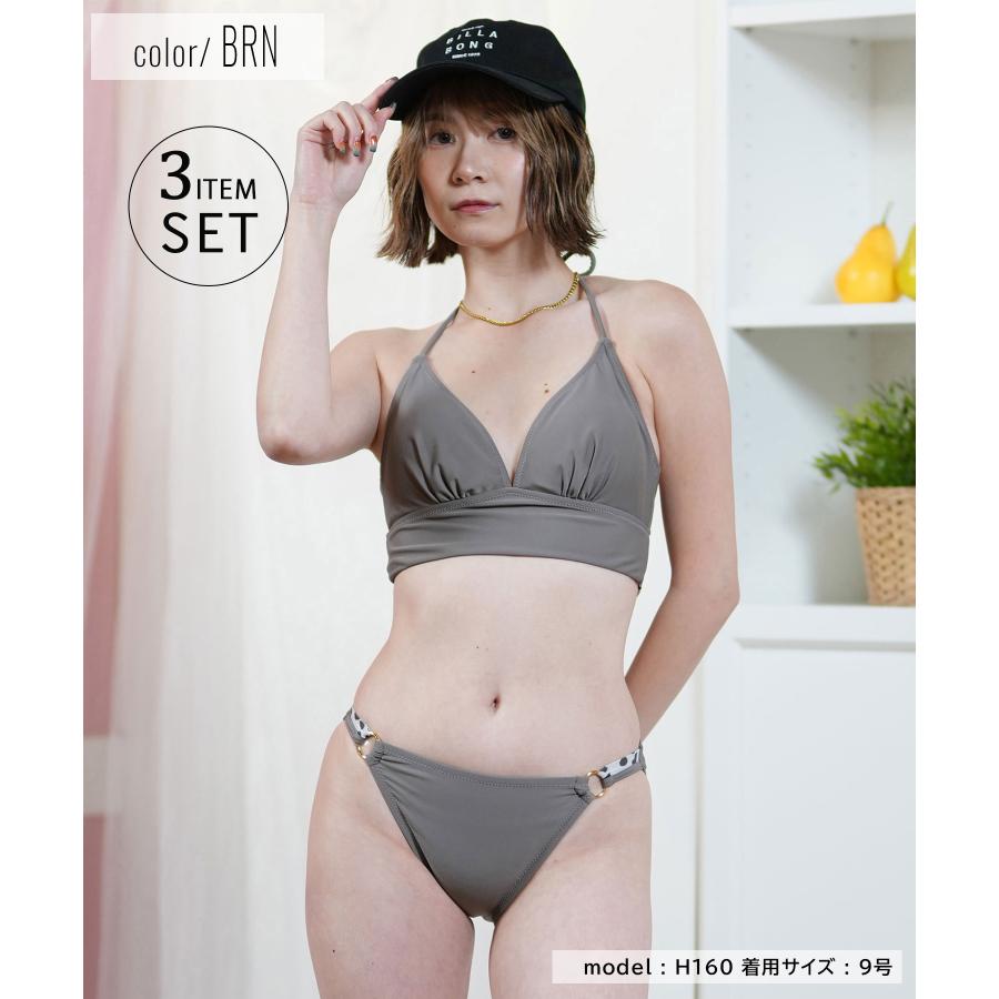 Beach Queen（ビーチクイーン） 3点セット 水着 レディース ビキニ