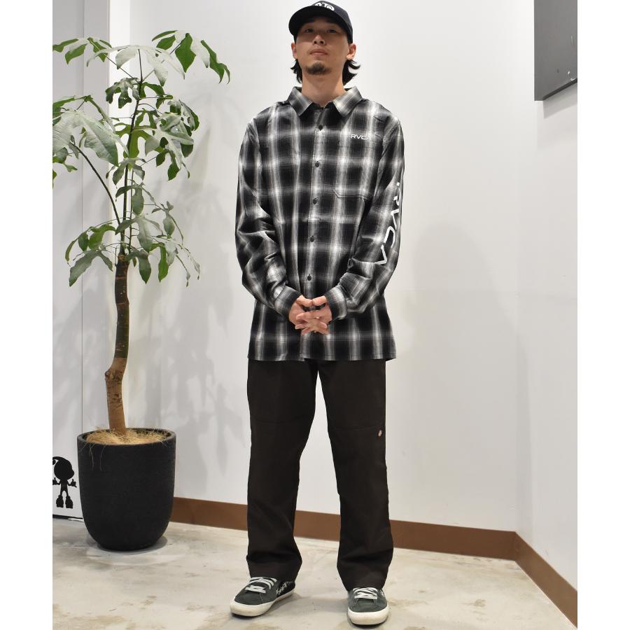 新品　RVCA ルーカ 長袖　タッパ　ジャケット　２mm　バックジップ　Ｓ RVCA（ルーカ） 長袖 シャツ メンズ バックプリント ロゴ チェック NxI