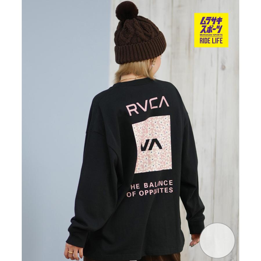 RVCA（ルーカ） 長袖 Tシャツ ロンT レディース バックプリント 