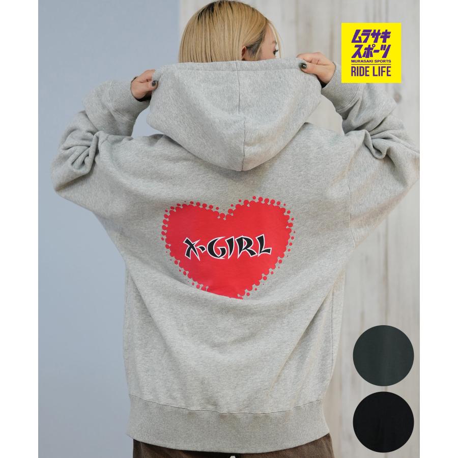 X-girl BURRTONコラボ　パーカー　2 X-girl（エックスガール）の「X-girl × F.C.Real Bristol SWEAT HODDIE