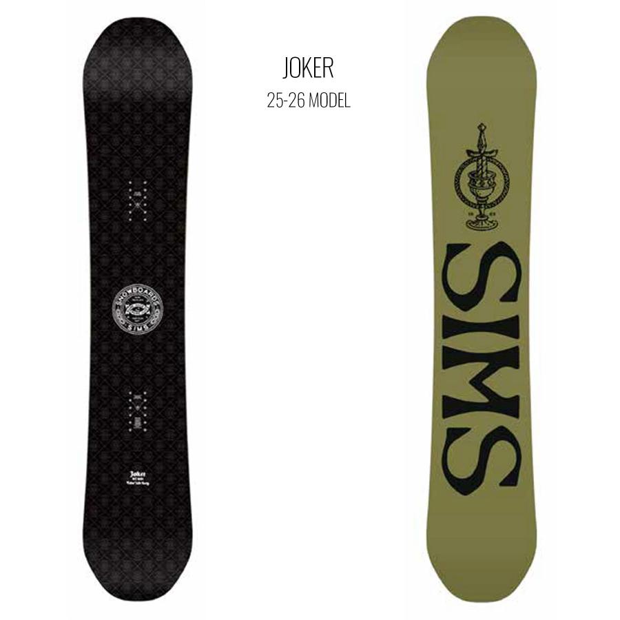 SIMS スノボセット シムス JOKER BLACK HEAD ヘッド FX MU 25-26モデル 
