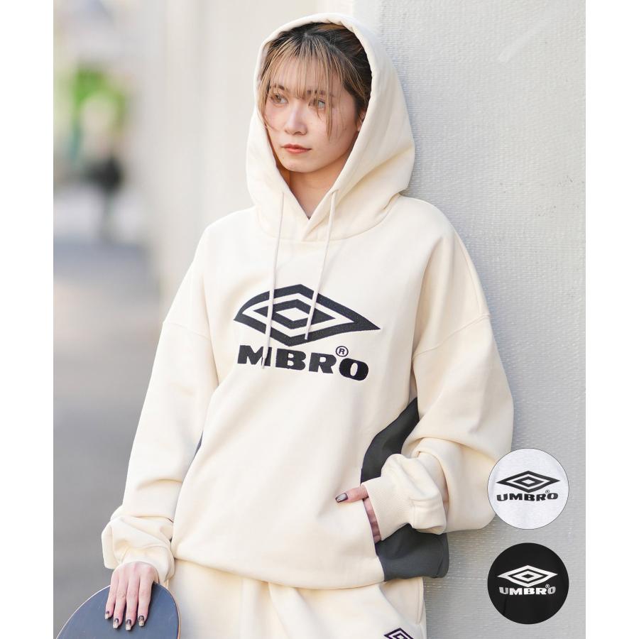 umbro（アンブロ） パーカー プルオーバー レディース スウェット 裏