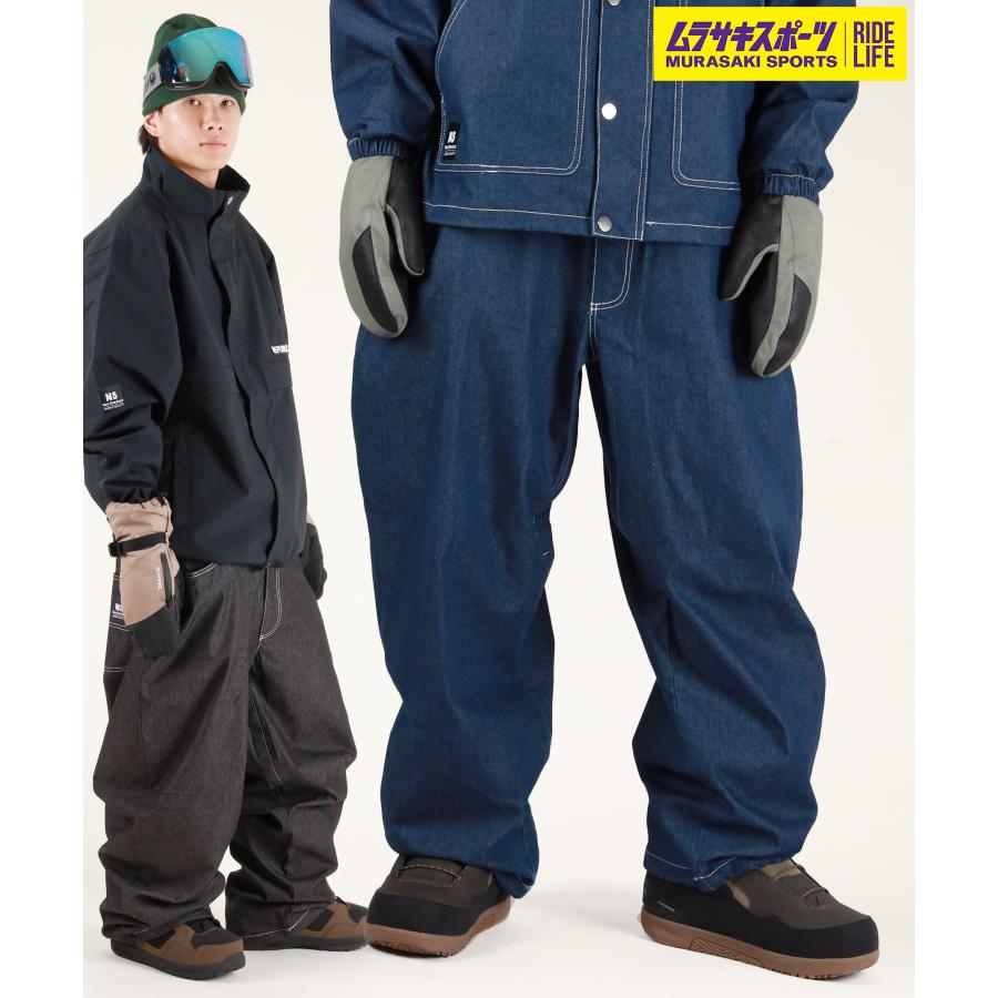 REPUBLIC リパブリックウェア パンツ BAGGY DENIM BIND REPUBLIC リパブリック スノーボード ウェア パンツ ユニセックス