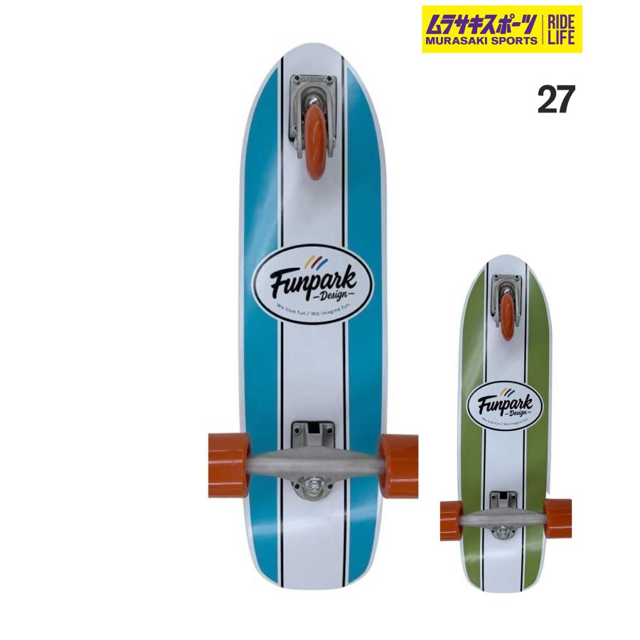 FUNPARK スイングボード 3輪 スケートボード 27inch SWING BOARD