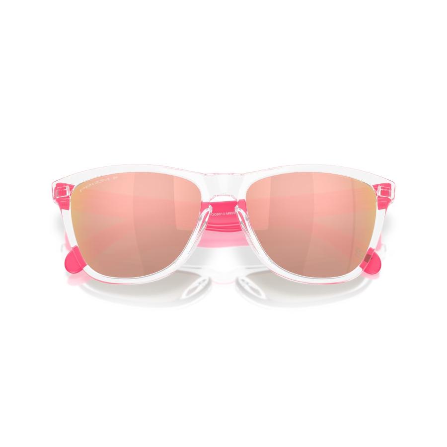 Oakley 偏光レンズ サングラス ホワイト/ピンク Frogskins Oakley オークリー サングラス 偏光 プリズム Neon Pop