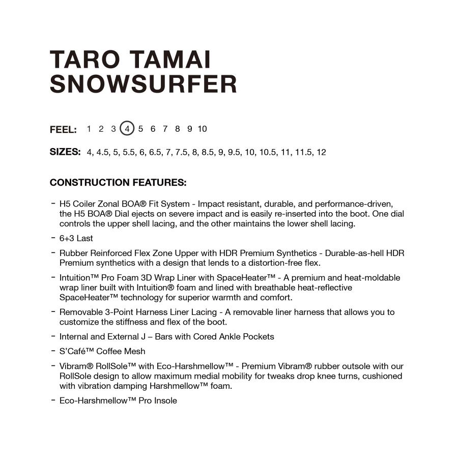 K2 ケーツー タロウタマイ スノーサーファー TARO TAMAI SNOWSURFER 