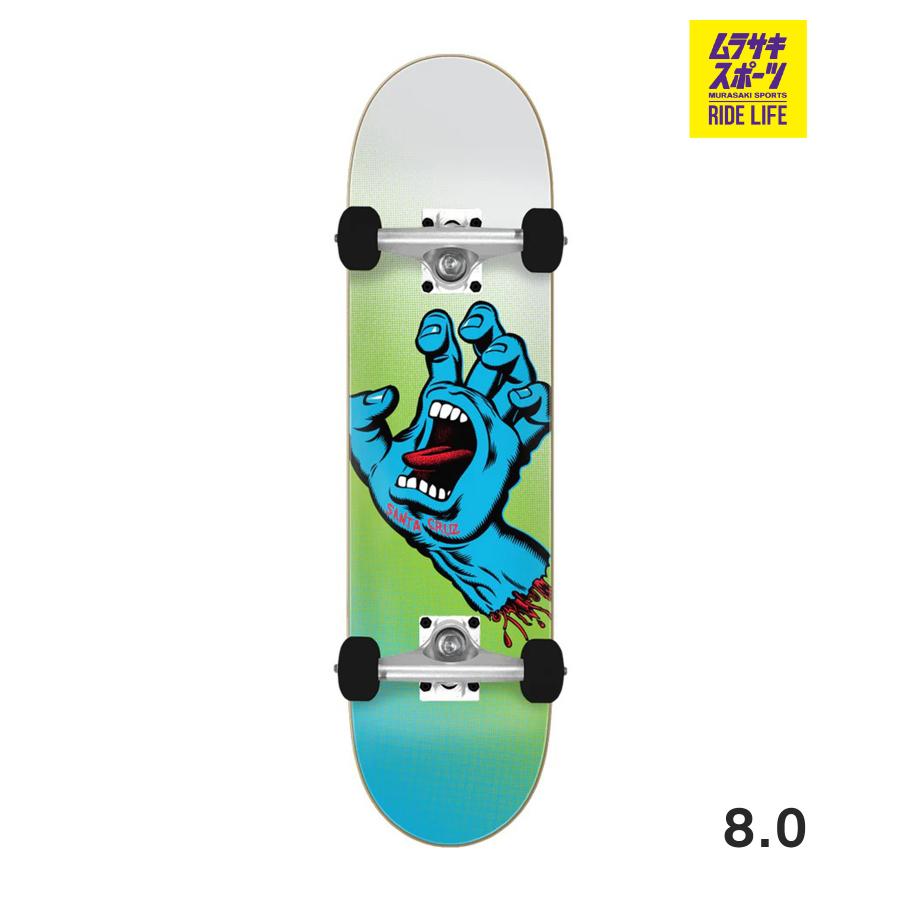 SANTA CRUZ サンタクルーズ スケボー コンプリート 8.0inch SCREAMING