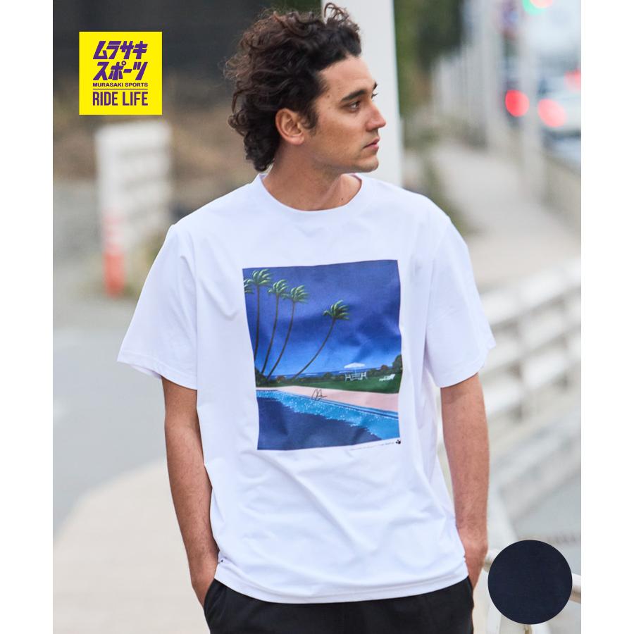 THREE WEATHER（スリーウェザー） 水着 ラッシュガード 半袖 Tシャツ
