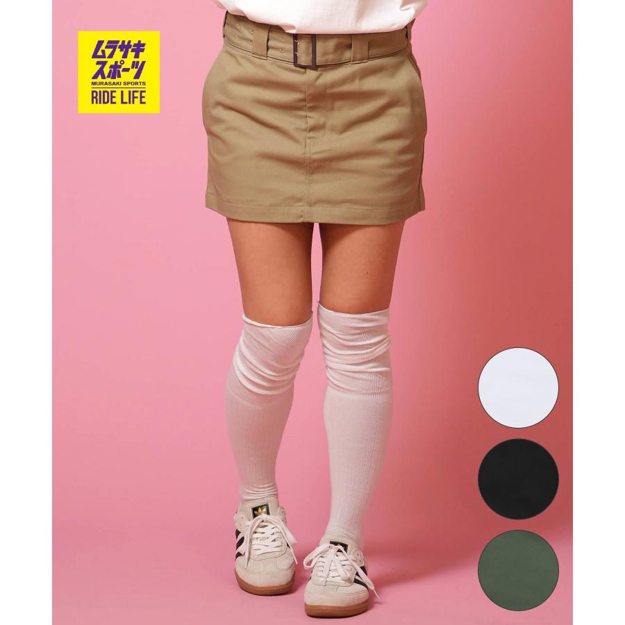 Dickies（ディッキーズ） ミニスカート レディース ベルト付き 2way