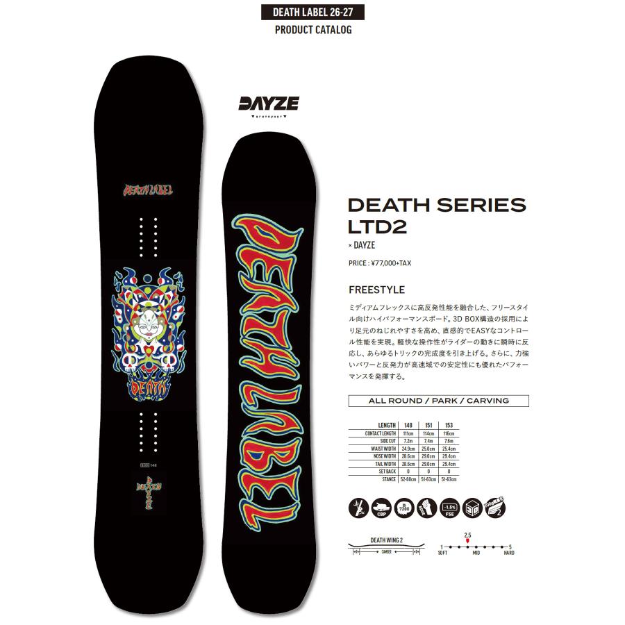 DEATH LABEL デスレーベル デスリミテッドツー DEATH LTD2