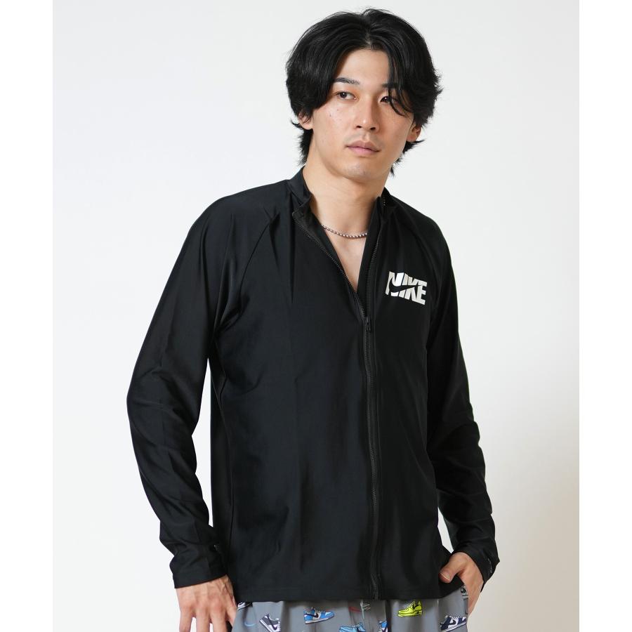 NIKE（ナイキ） 水着 ラッシュガード 長袖 ジップアップ メンズ UV