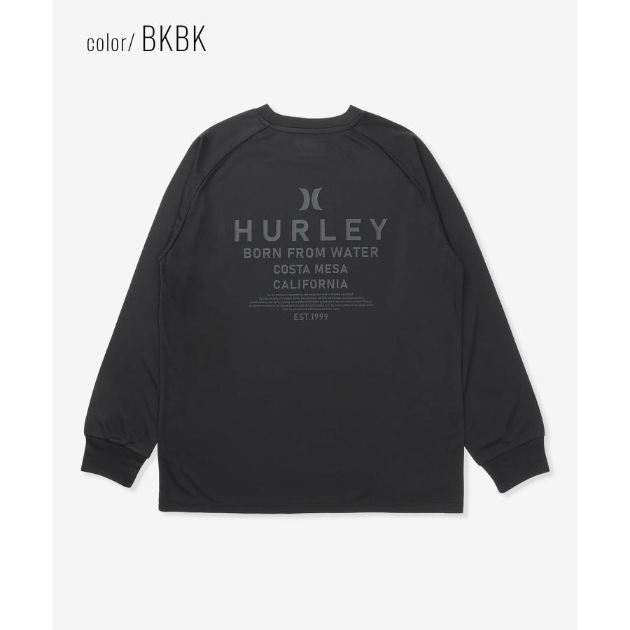 Hurley（ハーレー） 水着 ラッシュガード 長袖 Tシャツ ロンT メンズ