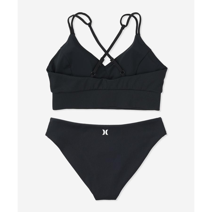 Hurley（ハーレー） 水着 ビキニ レディース リブ 花柄 スイムウェア