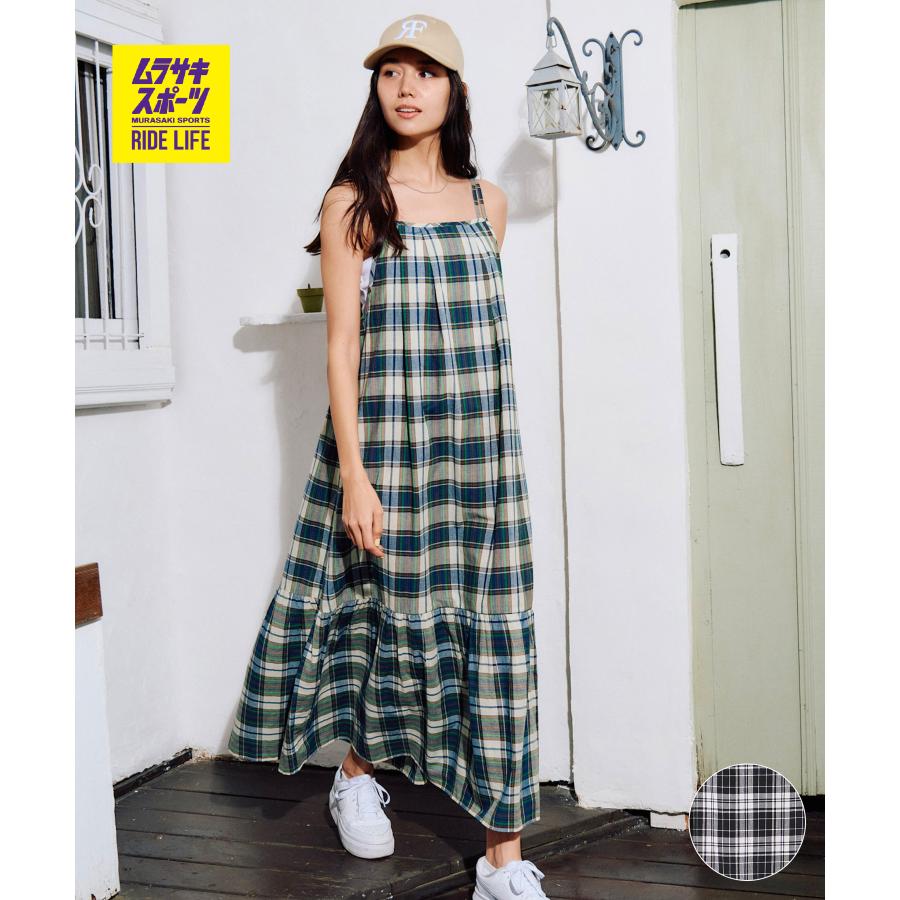 RIKKA FEMME（リッカファム） ワンピース レディース マドラスチェック