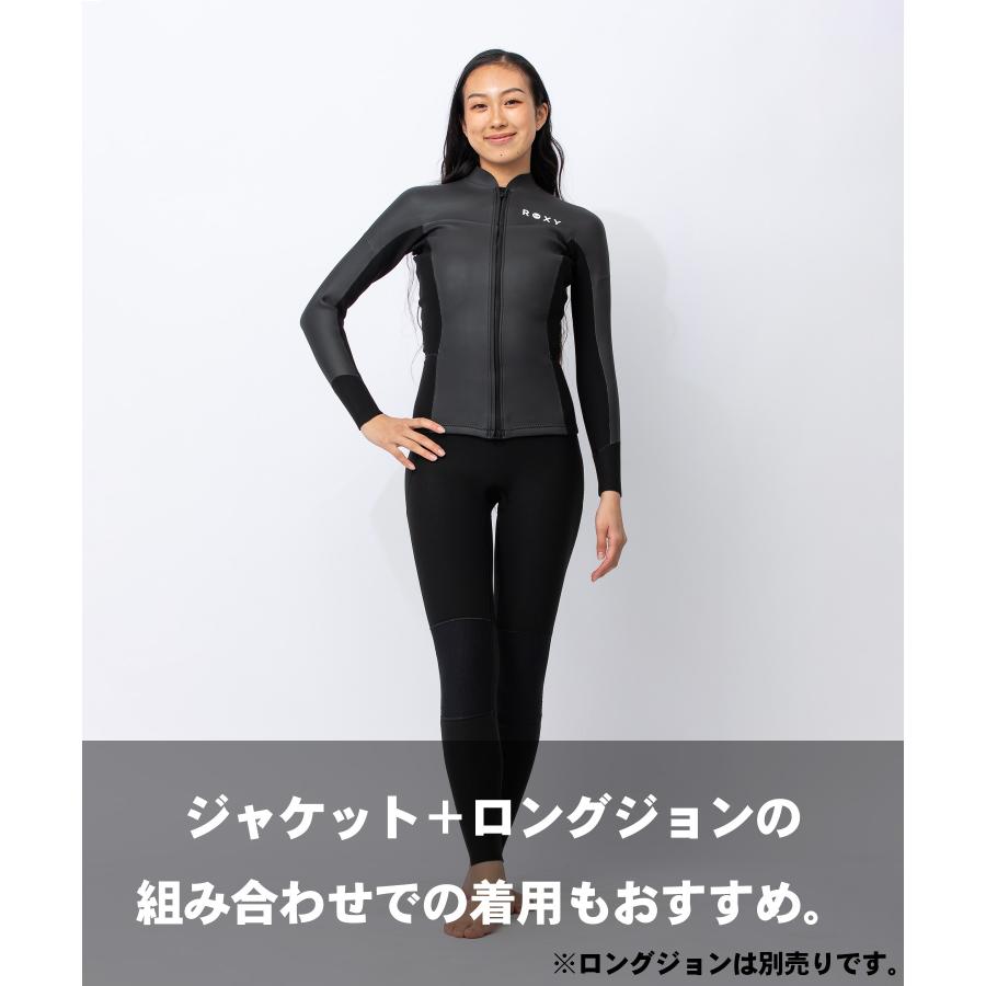 ROXY ロキシー フロントジップ スウェルシリーズ RWT261703 ウェット