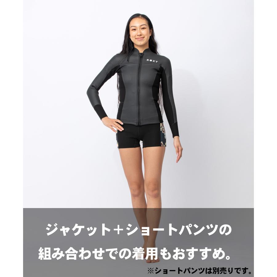ROXY ロキシー フロントジップ スウェルシリーズ RWT261703 ウェット