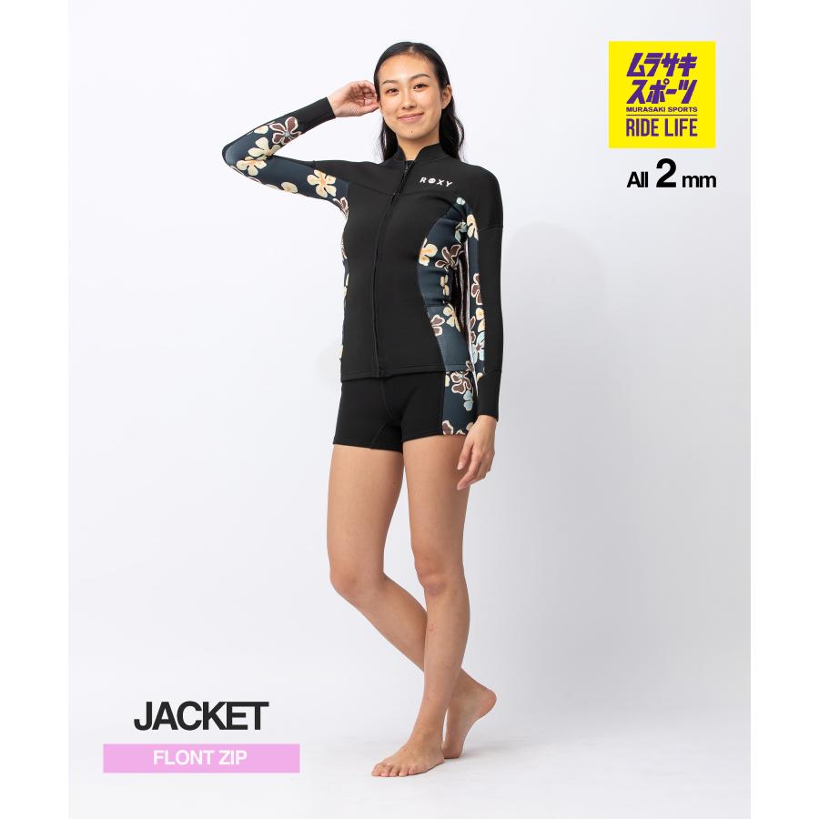 ROXY ロキシー フロントジップ スウェルシリーズ RWT261706 ウェット