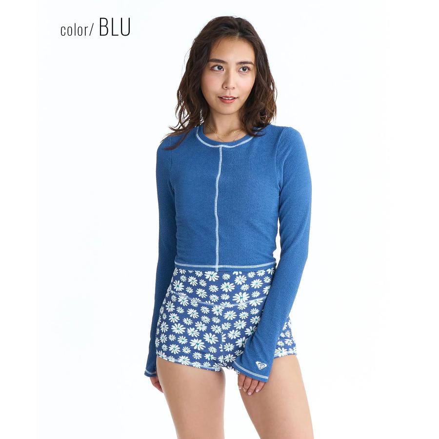 ROXY（ロキシー） 水着 セット レディース 長袖 配色ステッチ CALM