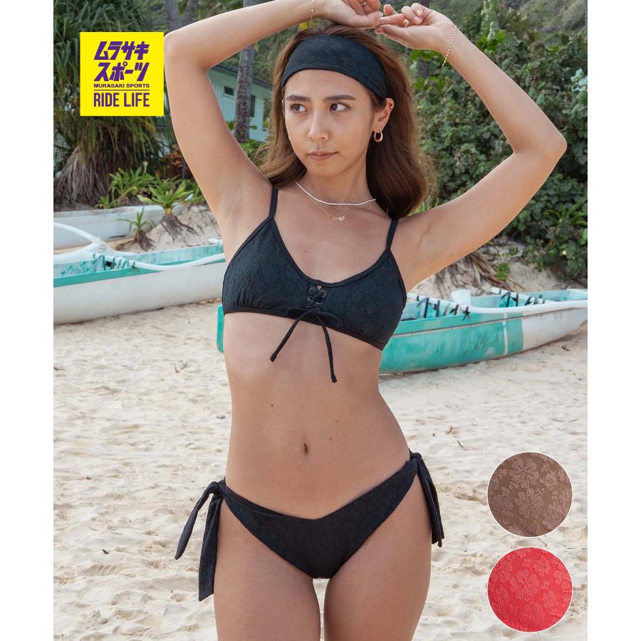 ROXY（ロキシー） 水着 ビキニ レディース ハイビスカス ヘアバンド