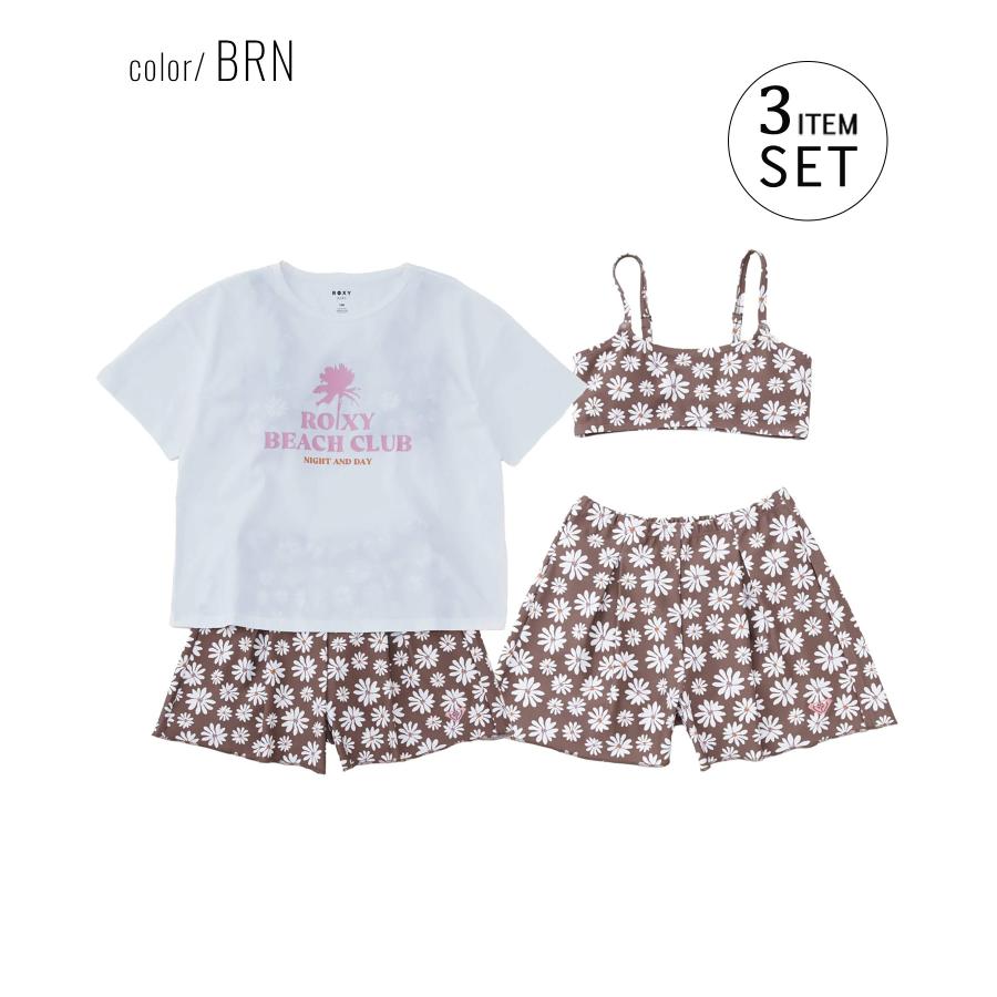ROXY（ロキシー） 水着 セット キッズ 子供 女の子 3点セット PEAKDAY