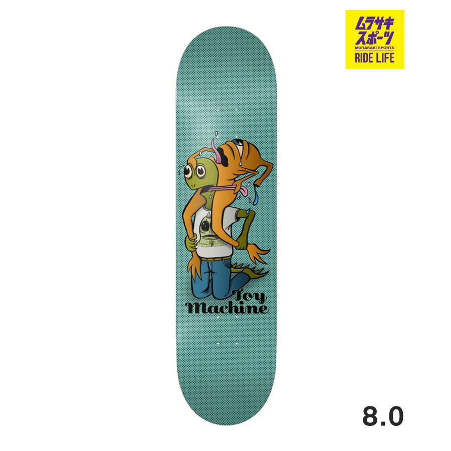 TOY MACHINE トイマシーン スケートボード デッキ 8.0inch TURTLE BOY