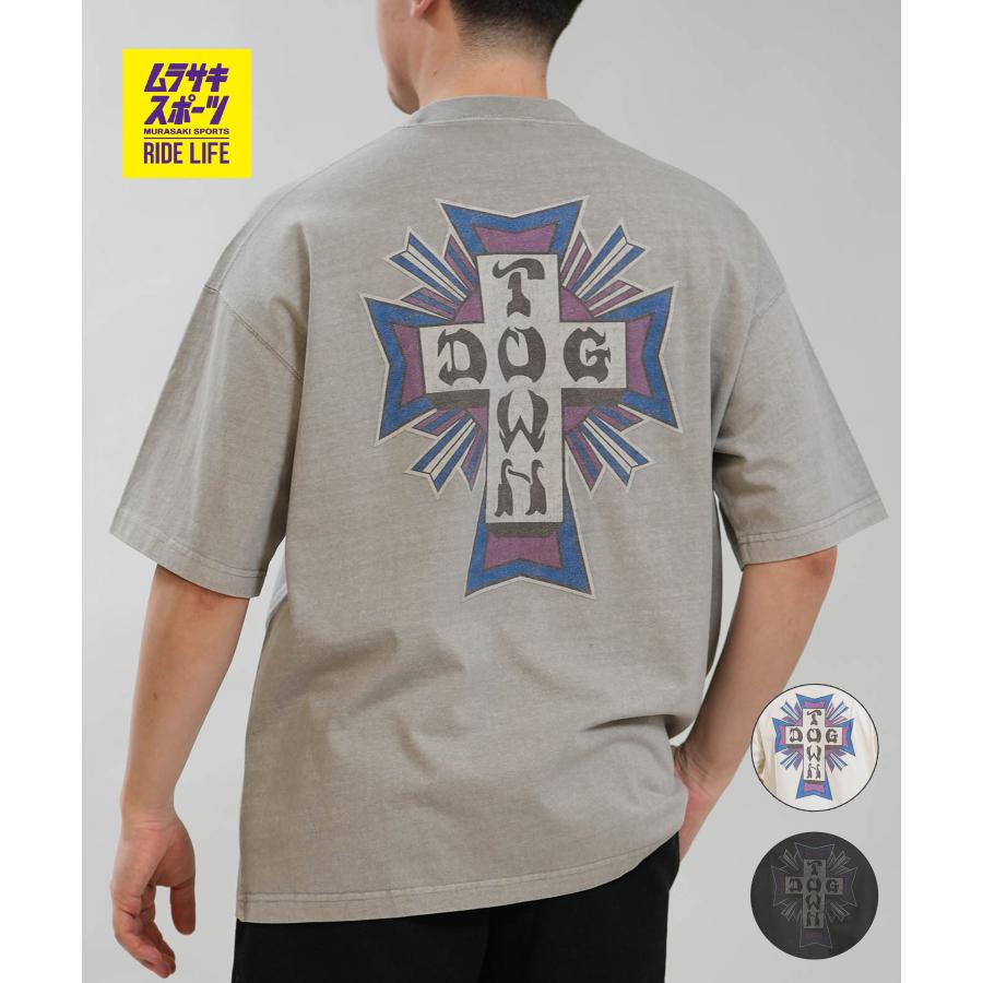 状態良 90's アメリカ製 dogtown バックプリントTシャツ DOGTOWN（ドッグタウン） 半袖 Tシャツ メンズ バックプリント 古着風