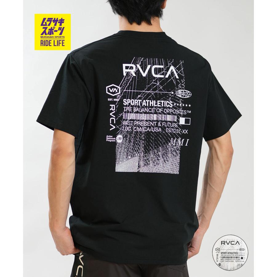 RVCA（ルーカ） 水着 ラッシュガード 半袖 Tシャツ メンズ UVカット