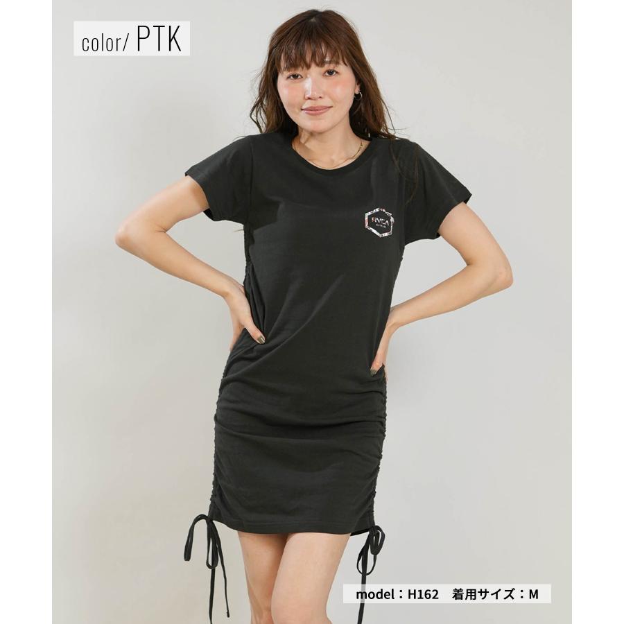 RVCA（ルーカ） ワンピース レディース ミニ丈 HEX HAWAII TEE OP