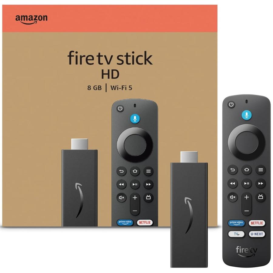 Amazon Fire TV Stick HD 第3世代 フルHD Alexa対応 音声認識リモコン付属 ストリーミングメディアプレーヤー YouTube TVer 視聴 ファイアースティック送料無料 | amazon | 01