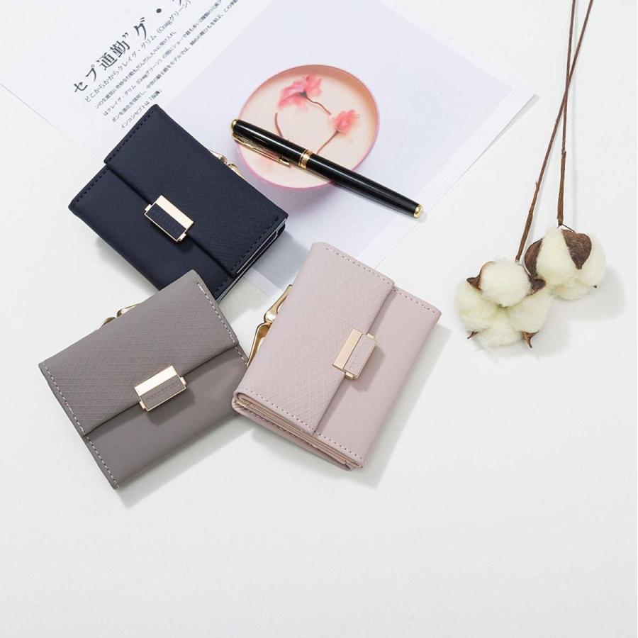 Yyihe財布 レディース 二つ折リ がま口 ミニ財布 小さい財布 三つ折り コンパクト 小銭入れ 可愛い 人気 ウォレット おりたたみ ピ ムラshop 通販 Yahoo ショッピング