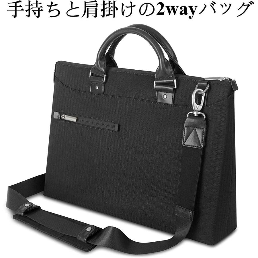 日本最大級 Moshi Urbana ノートpc収納ブリーフケース 2way手持ち肩がけ 肩の疲労軽減ストラップ 15inchまで収納可 超軽量 耐候性 60 Off Abmicse Org
