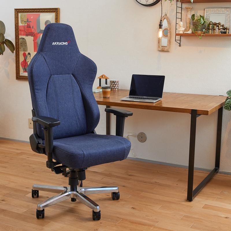 AKRacing Premium オフィスチェア ゲーミングチェア DENIM 岡山 AKRacing Premium オフィスチェア ゲーミングチェア DENIM 岡山