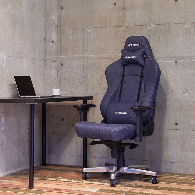 AKRacing Premium オフィスチェア ゲーミングチェア DENIM 岡山 AKRacing Premium オフィスチェア ゲーミングチェア DENIM 岡山